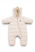 H&M Schneeanzug Creme Bärenohren