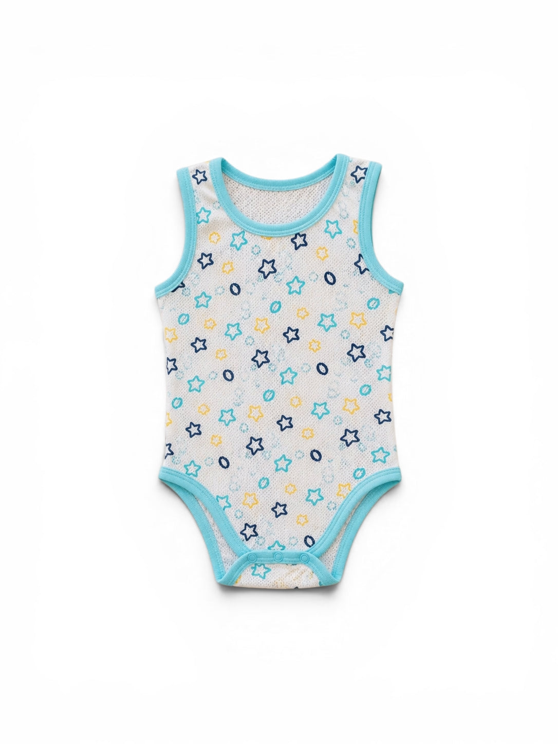 Baby-Sommerbody Ärmellos Sterne