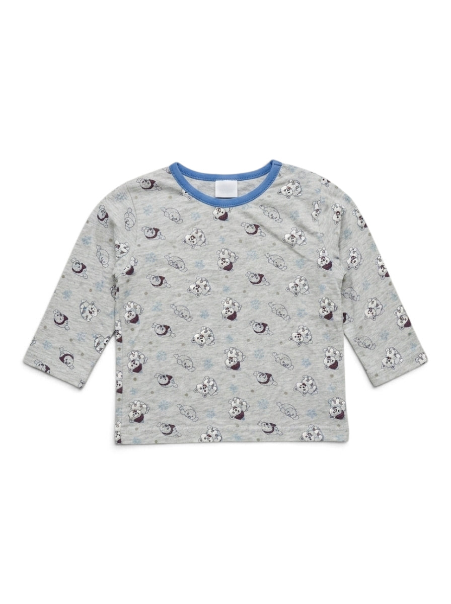 Langarmshirt Panda