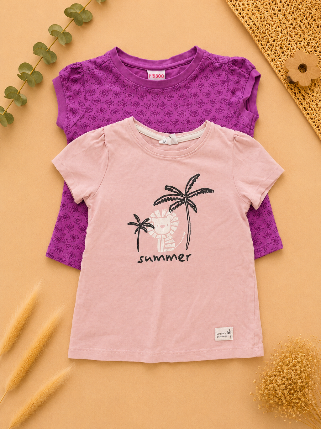 2er-Pack T-Shirt Sommer