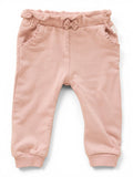 Jogginghose Rosa Rüschenbund & Schleife