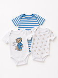 Baby Body Set Bärchen Blau