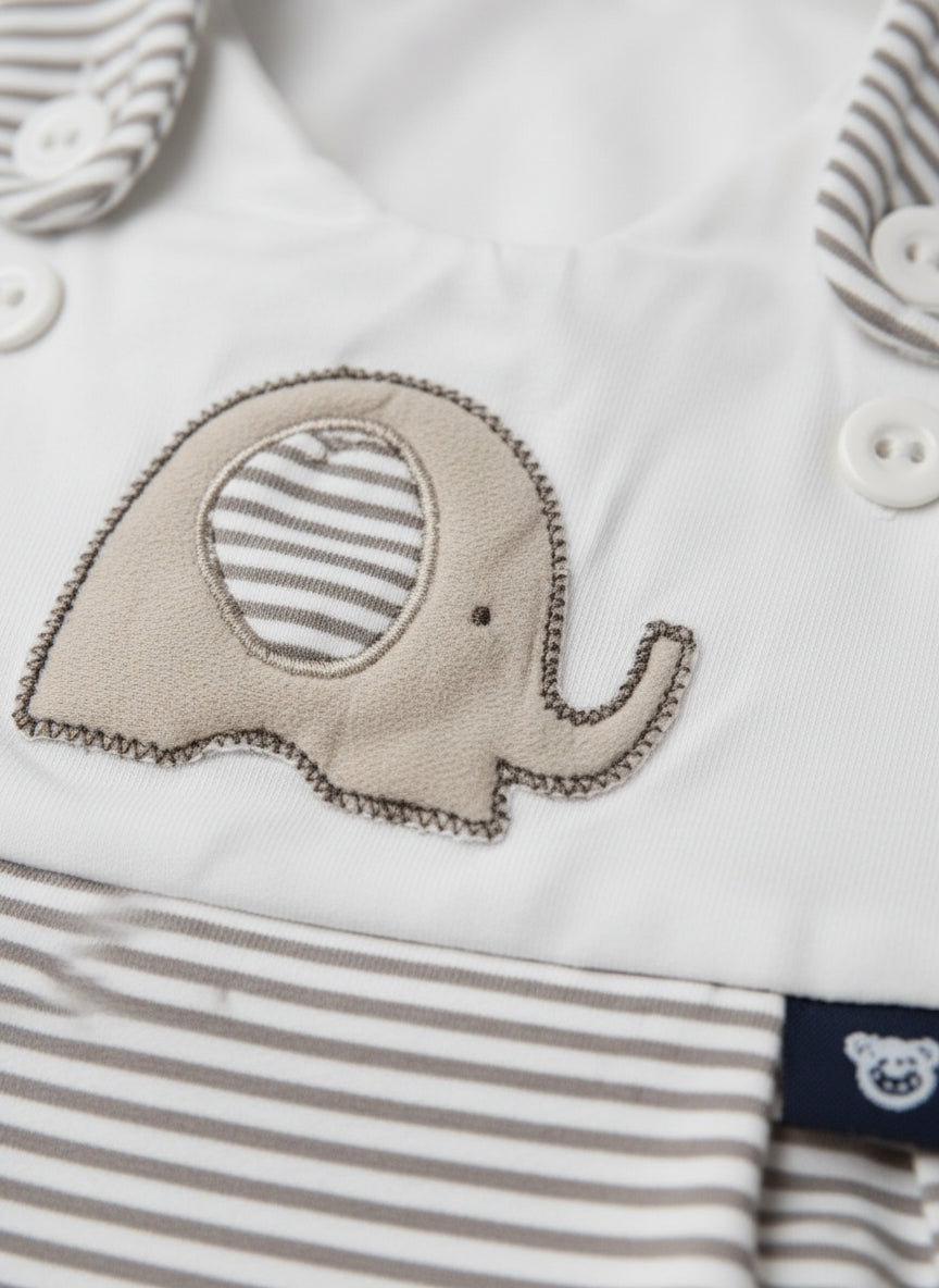 Alvi Schlafsack Gestreift Elefant