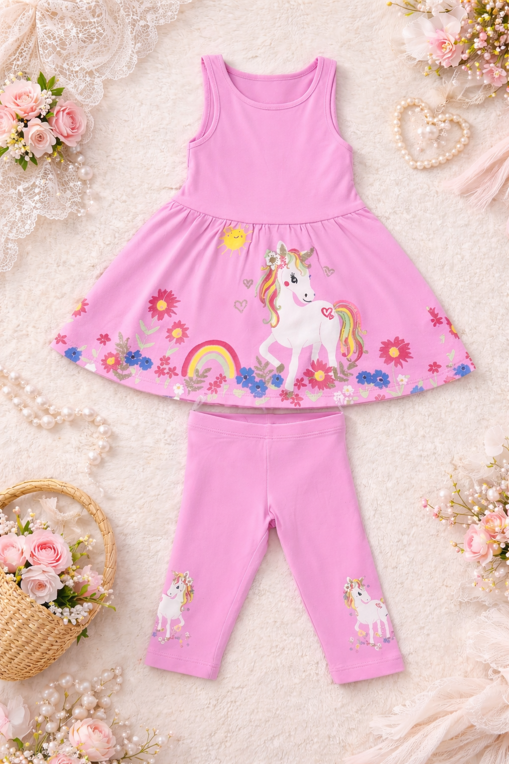 Sommer-Set mit Einhorn 💗🦄 C&A