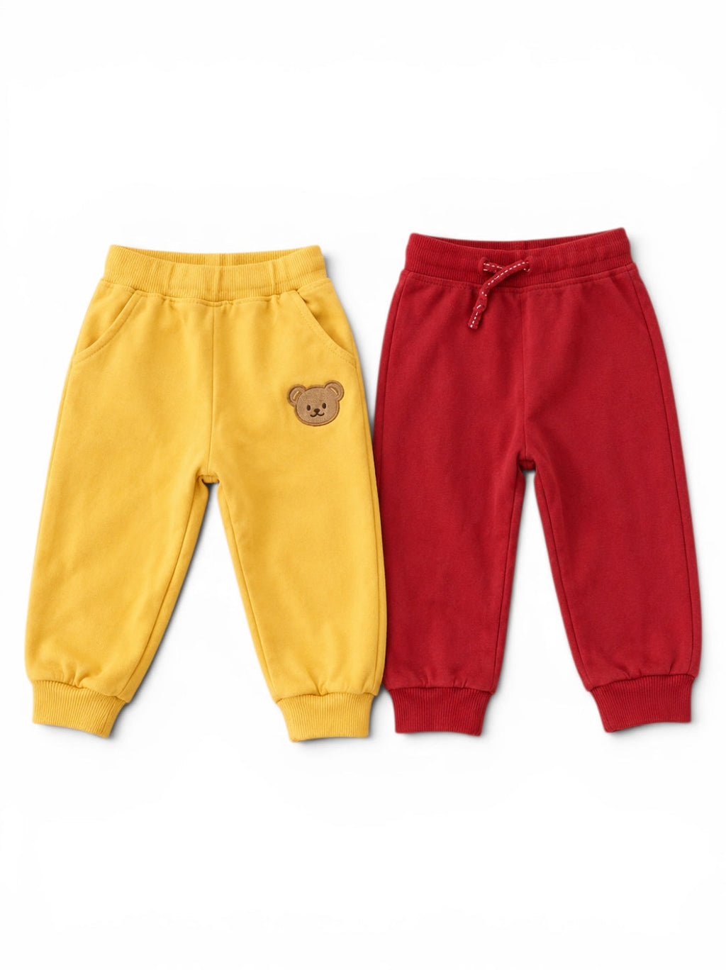2er-Pack Jogginghose Gelb Bär & Rot