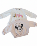 2er Set Baby Pullover mit Minnie Mouse