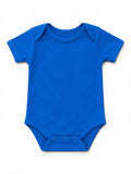 Kurzarm-Body Royalblau Uni