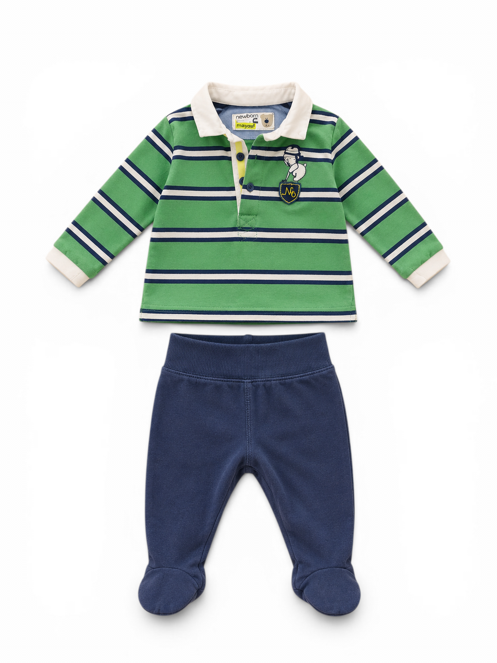 Baby-Set Rugby-Polo & Strampelhose