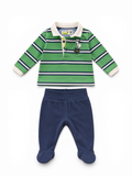 Baby-Set Rugby-Polo & Strampelhose