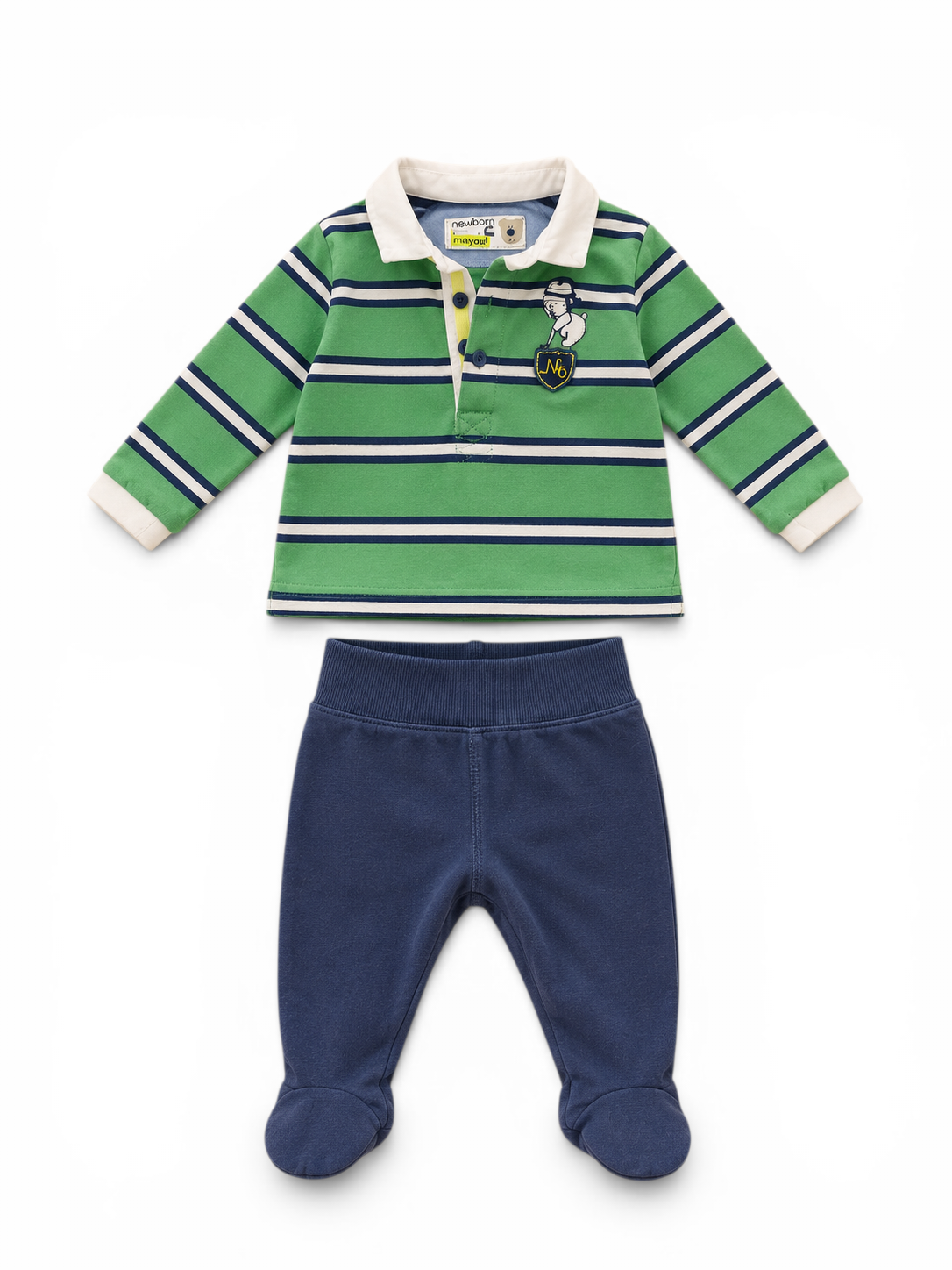 Baby-Set Rugby-Polo & Strampelhose