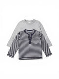 H&M 2er-Pack Shirts Grau