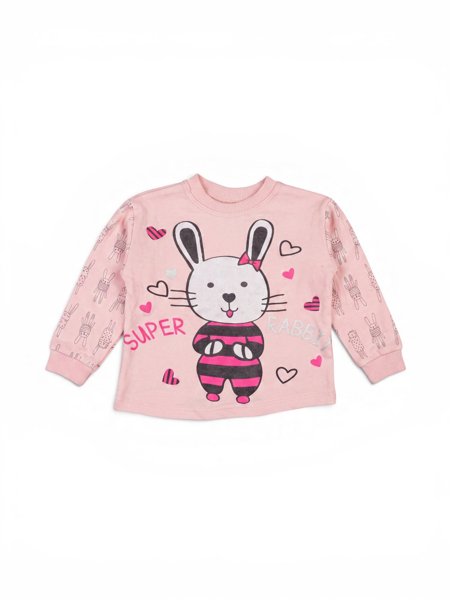 Sweatshirt Rosa Super Rabbit