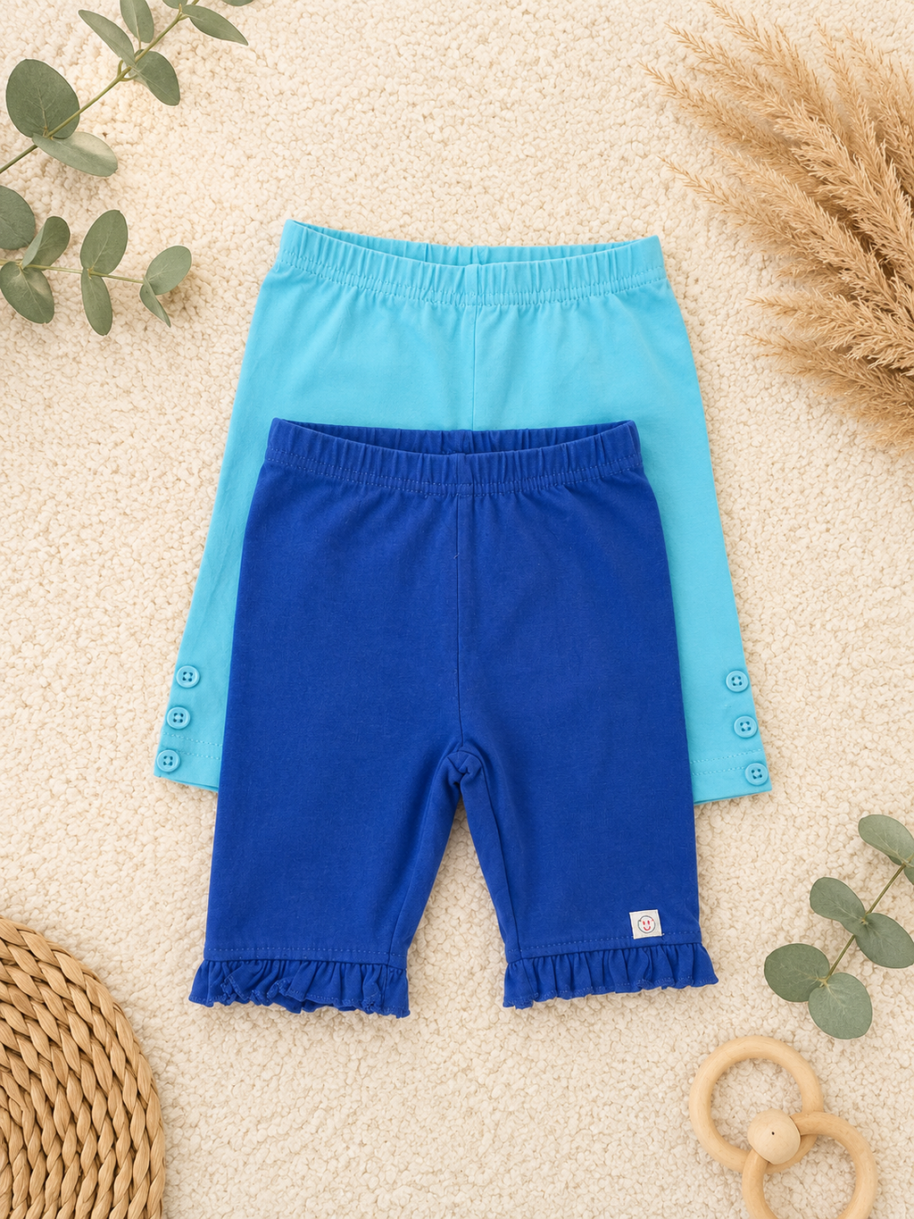 2er-Pack Shorts Türkis & Blau Liegelind & co.