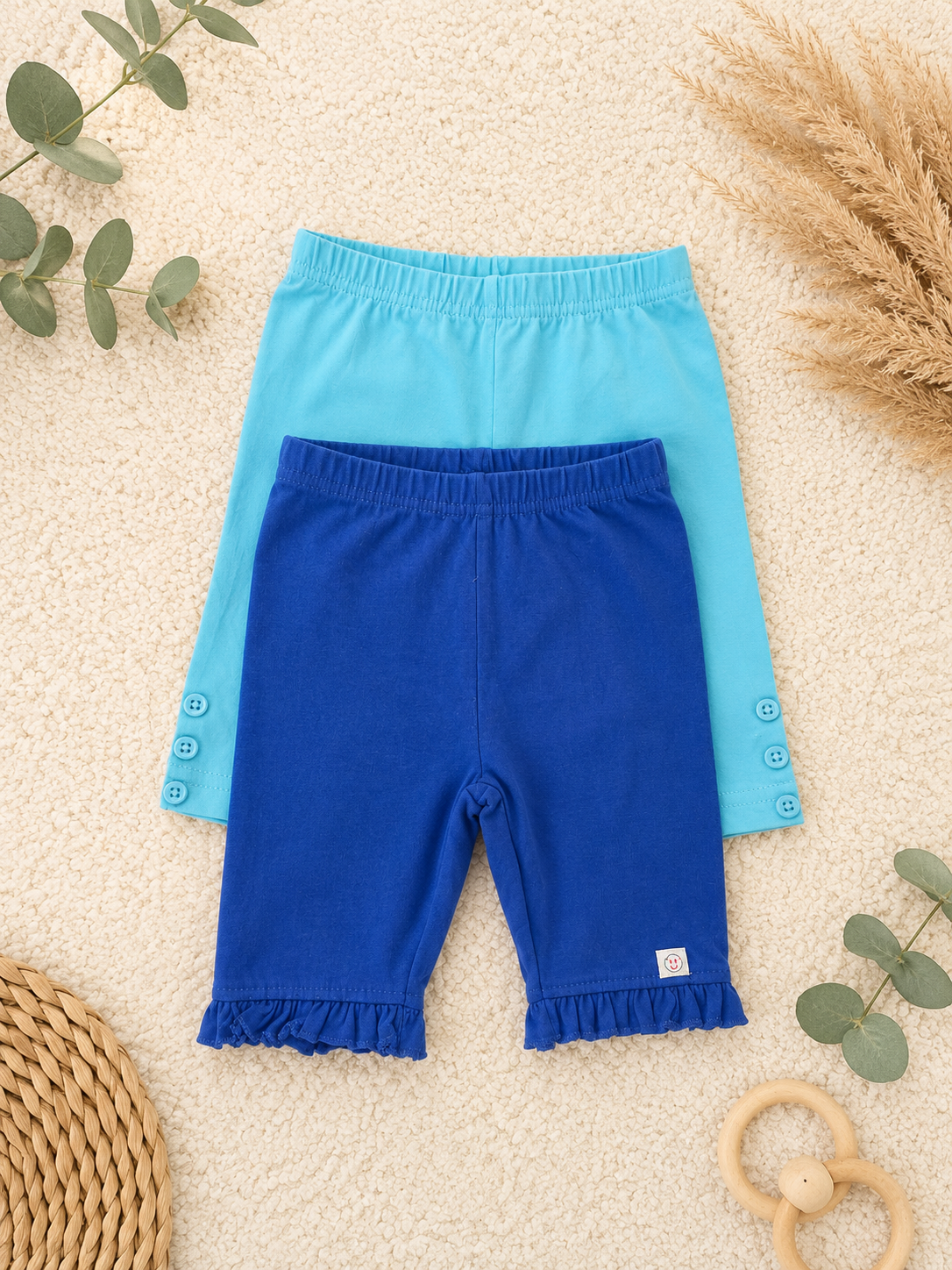 2er-Pack Shorts Türkis & Blau Liegelind & co.