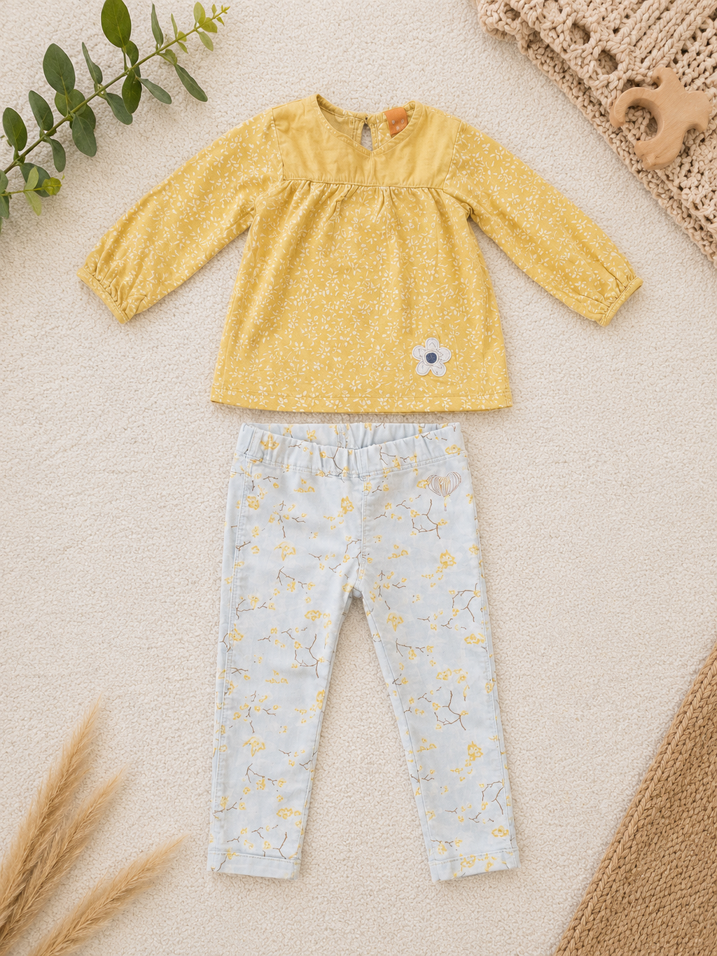 Sommer Set Blumen & Hose