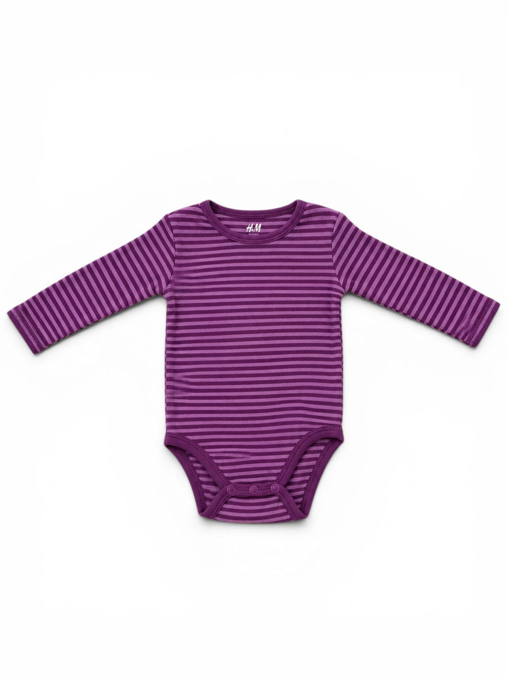 H&M Body Lila Gestreift