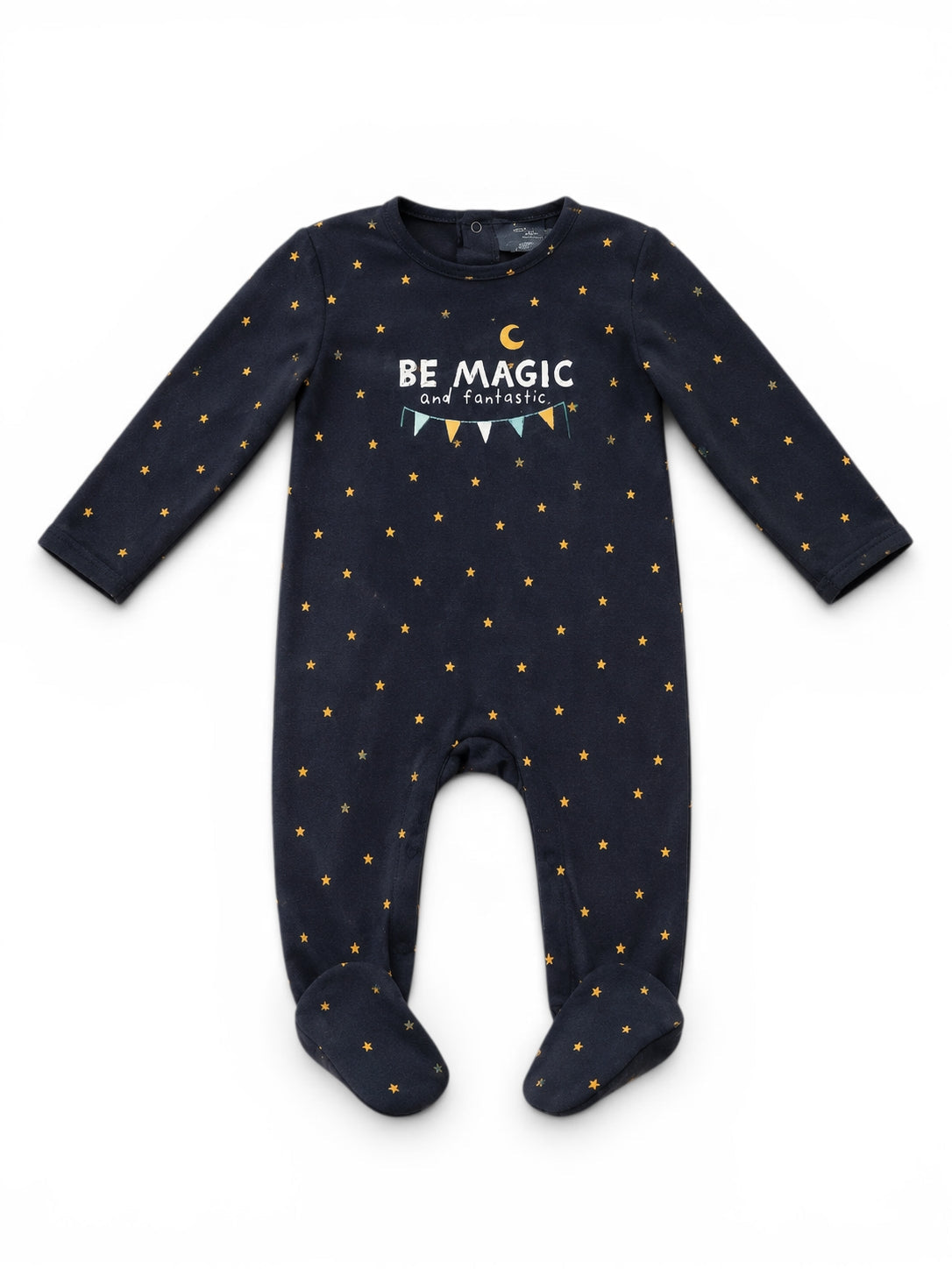 Schlafanzug Navy Be Magic Sterne